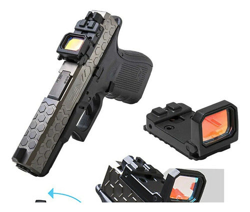 Vism Flip Dot Holographic Sight Red Dot 3 MOA for Glock & Airsoft 1