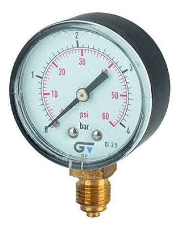 Genebre Manómetro Radial Ø53 Salida Inferior 1/4 X 2.5-bar 0