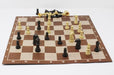 Deluxe Chess Set Wooden-like Board Art 98367 1