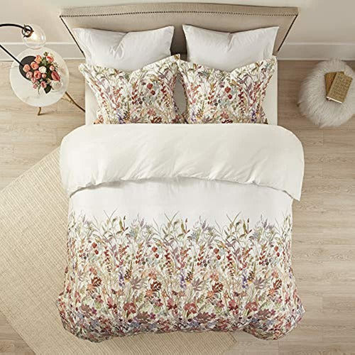 Madison Park Mariana 100% Cotton Floral Print Comforter 0