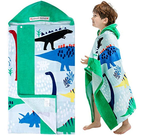 Voova & Movas Beach Towel with Hood for Kids 1