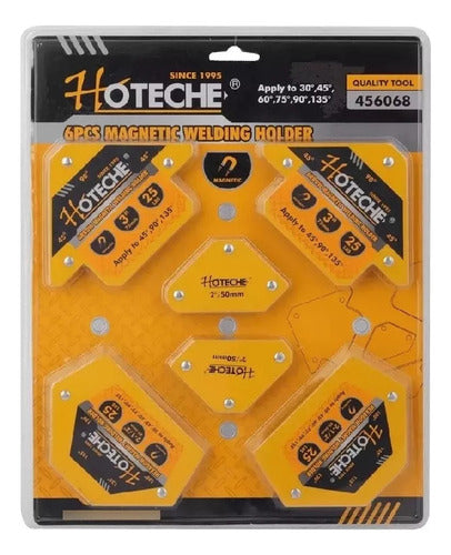 Hoteche Magnetic Welding Square Set 6 Pieces 0