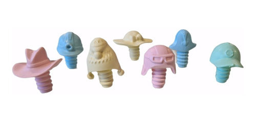 Silicone Hat-Type Bottle Cap Plug for Beverages Pack of 50 0