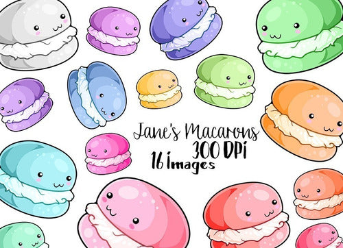 Kits Imprimibles Burbujitas Cliparts Imagenes Png Macarons De Colores Pasteles Jk36 1