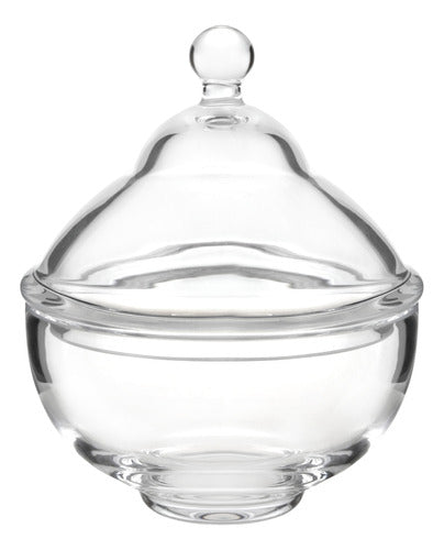 Glass Candy Jar with Lid Candy Bar 0