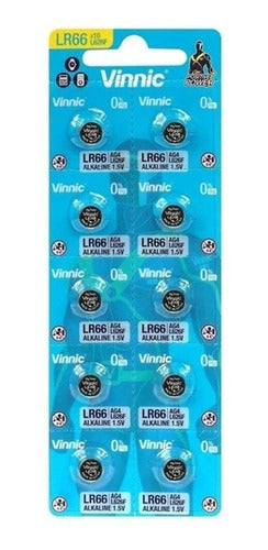 Vinnic Alkaline Button Battery 377x 1.55V - 1 Pack 0