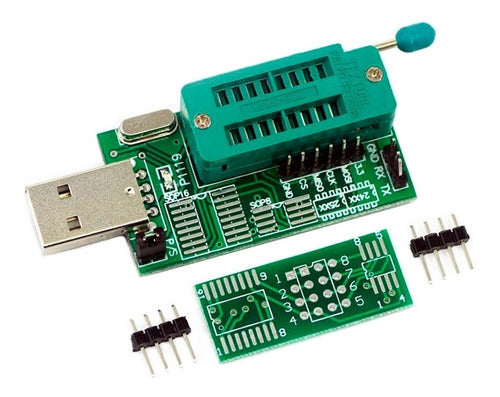 TodoMicro USB Programmer for EEPROM 24 25 BIOS SPI Flash Socket 0