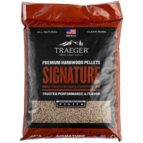 Traeger Pel331 Signature Blend Grill, Ahumado, Horneado, Asa 0