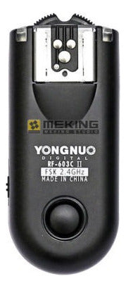 Yongnuo Rf-603ii Radio Receptor Flash Remoto Inalámbrico Dis 4