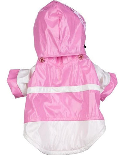 Impermeable Regulable Impermeable Para Mascotas Twotone Pvc 0