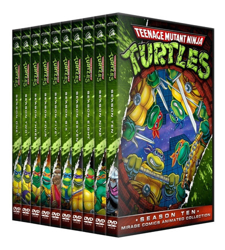 Las Tortugas Ninja Colección 10 Temporadas Dvd Latino 0