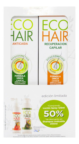 Eco Hair Kit Shampoo + Hair Loss Treatment Lotion 3c 0