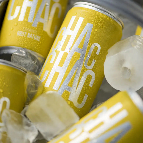 Las Perdices Chac Chac Sparkling Wine in Can - Brut Nat. X12u 1