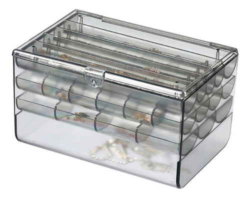 P&N Deco Organizer Box Acrylic Nail Art Jewelry 0