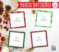 Printable Christmas Polaroid Frame Kit - Holiday Images #N119 2