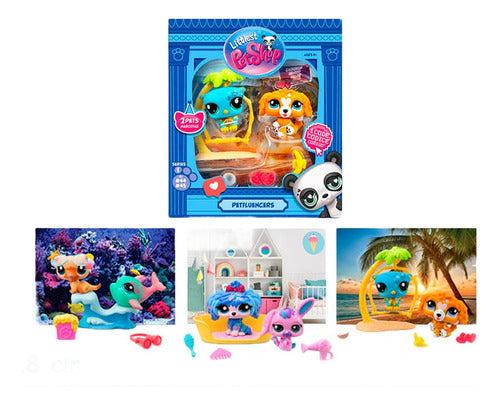 Hasbro Littlest Pet Shop Petfluencers Pack X2 1