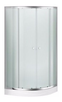 Replacement Frosted Glass Panel Fixed/Mobile Shower Cabin 0
