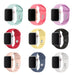 Silicone Mesh Band Compatible for Smartwatch 38 40 42 44 mm 0