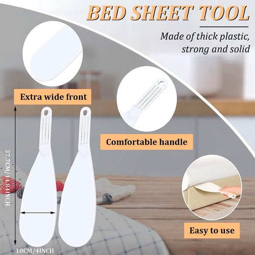 NORCEL Accessory for Bedding Tucking - Hotel Style Sheet Tucking Tool 2