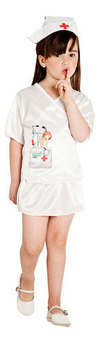 Nurse Doctor Medical Girl Costume Hat Cosplay Party 0