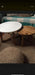 Duo Round Nesting Coffee Tables Gervasoni Microcement Wood 3