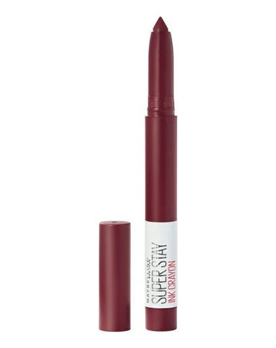 Labial Maybelline Super Stay Ink Crayon Settle For More 0