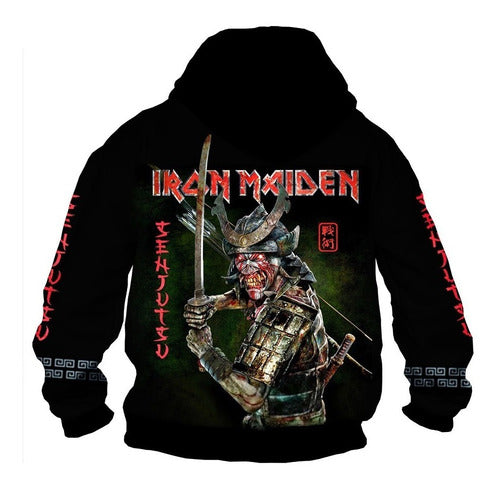 ZT Indumentaria Buzo O Campera Capucha Zt-bczt-0841 - Iron Maiden Senjutsu 3