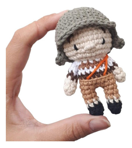 Pipelino Amigurumi Doll Chavo Del 8 - Handmade Crochet Toy 0