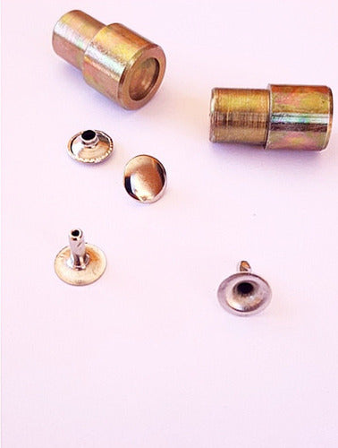 A&D Simple Rivets 12-12 X 1000 with Matrix TMP Nickel-Plated 1