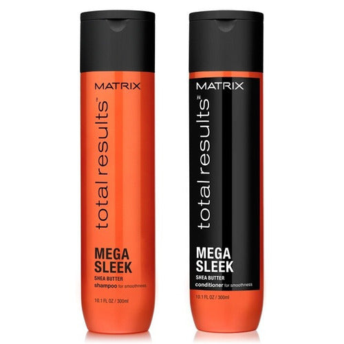 Matrix Mega Sleek Shampoo and Conditioner Pack 300ml 0