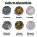 Pepitas Baires Glitter En Gel Mini X6 Varios Colores Mas Mini Gema 1