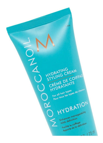 Moroccanoil Hydration Hydrating Styling Cream 75ml Travel Size 2