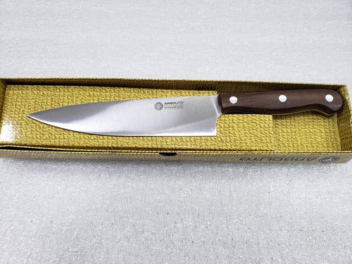 Arbolito Cuchillo Solingen Acero Inox 440 18cm Madera 8307g 0