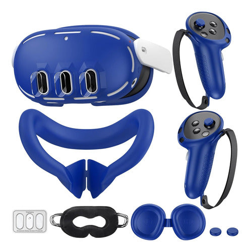 Set De Fundas De Silicona Para Vr Meta/oculus Quest 3 0