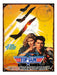 Club del Poster Vintage Cinema Sign Top Gun Airplanes 20x28cm 0