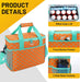 Gran Bolsa De Picnic Con Refrigerador Suave Para Comestibles 1