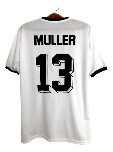 Germany 1974 World Cup Beckenbauer - Muller Retro T-Shirt 6
