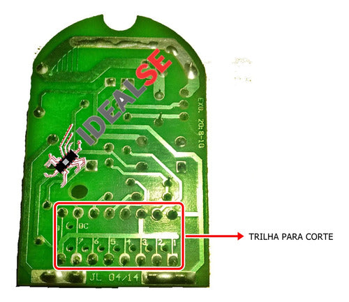 Kit 10 Controles Corte De Trilha 292mhz 8 Trilhas Analógico 2