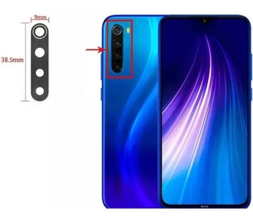 Xiaomi Rear Camera Glass Lens Replacement for Redmi Note 8 1