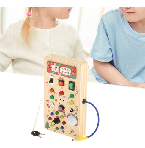 Placa Ocupada De Led Montessori Brinquedo Pré-escolar 5