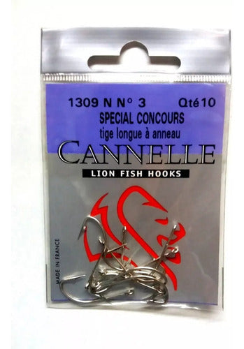 Cannelle Hooks for Pejerrey N°2 X 10 - Frances Concurso 1