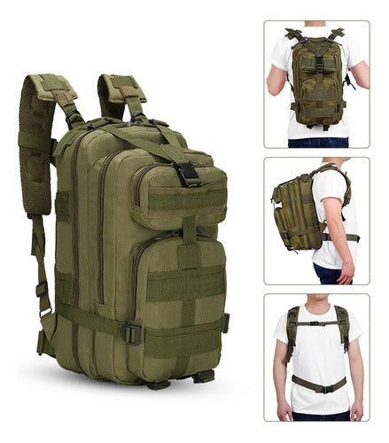 Green Valley Tactical Military Backpack 25L 4