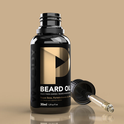 Óleo Para Barba Play Barber 30ml Amadeirado Perfumado 12 Und 3