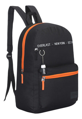 Everlast New York Notebook Backpack with Boxing Glove Keychain 30
