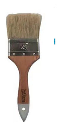 Natural White Bristle Brush 63mm Bta 1