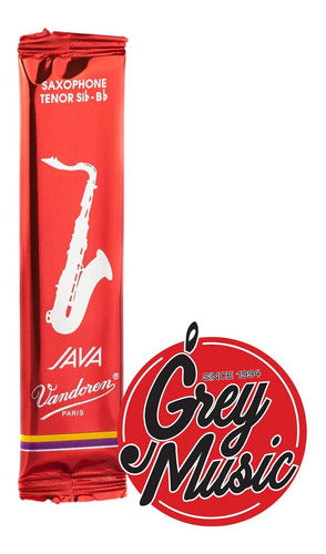 Vandoren Cañas Java Filed Red Cut X1 Flowpack N°3 Saxo Tenor 1