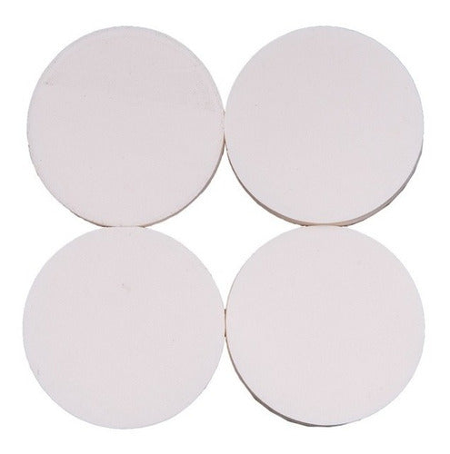 Suprabond White Round Self-Adhesive Pads in Blister Pack 0