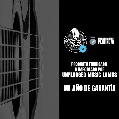 Unplugged Music Funda Guitarra Criolla Acolchada Impermeable Correa - 335 4