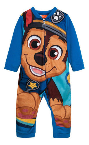 Paw Patrol® Pajama Full Micropolar Kids Enterito Chase Marshall Sky 0