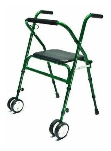 Folding Orthopedic Walker with Adjustable Seat - Massuar 3